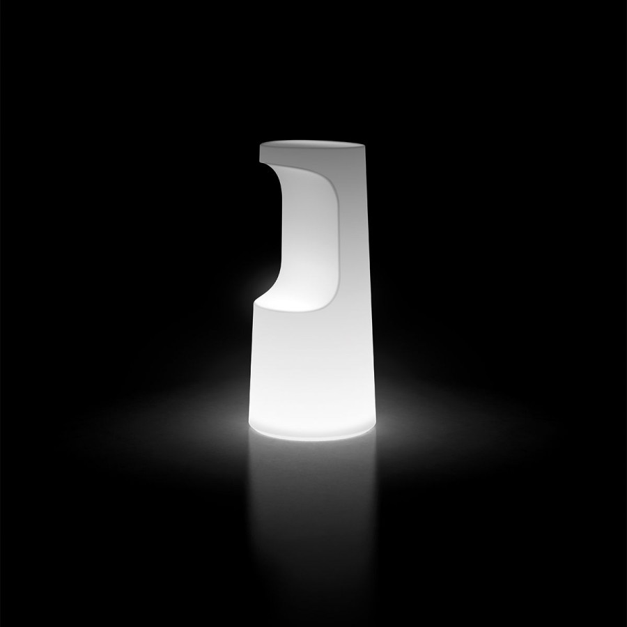 Scaun bar iluminat din polietilena Plust Fura Stool Light